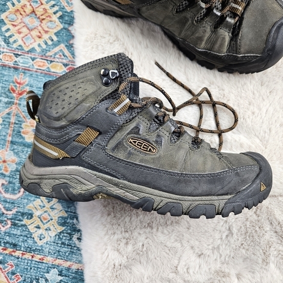 Keen 1017787 Men's TARGHEE III Waterproof Mid Hiking Boots US 8 - Picture 11 of 13